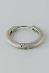 Parts of Four Hoop Hoop Earrings Collection III Highly Handcrafted PS4-1635-2-DA-ZY Dirty Silver 23mm PPOF58